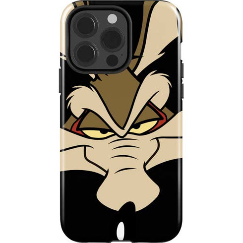 Looney Tunes Wile E. Coyote Smile iPhone 15 Pro Impact Case